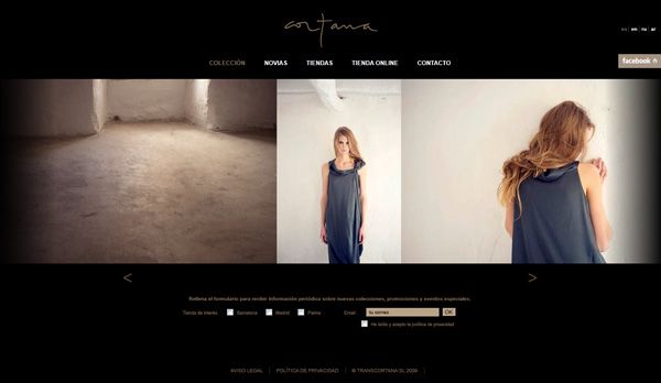 Ideas creativas para hacer crear diseño pagina web moda alta costura tienda moda ropa complementos fashion diseño pagina web moda