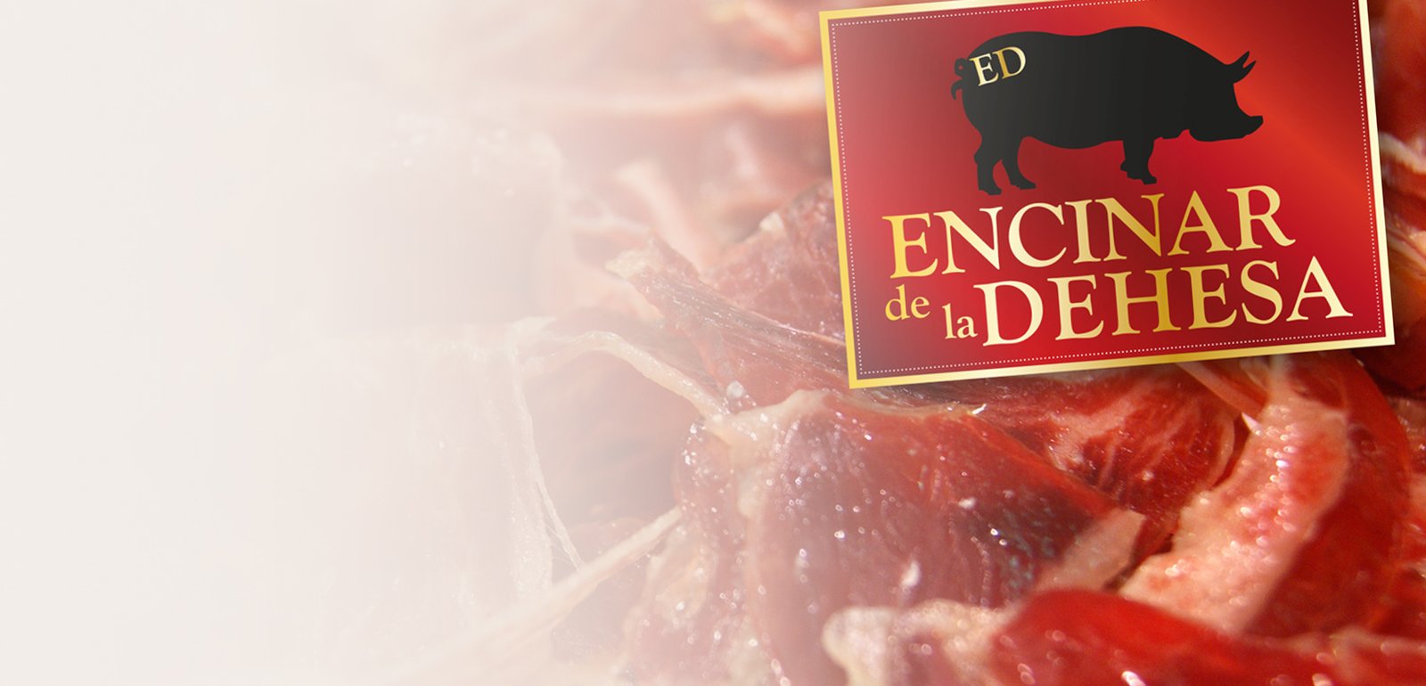 Diseño de logo para empresa comercializadora de jamones y embutidos Encinar de la Dehesa a nivel mundial