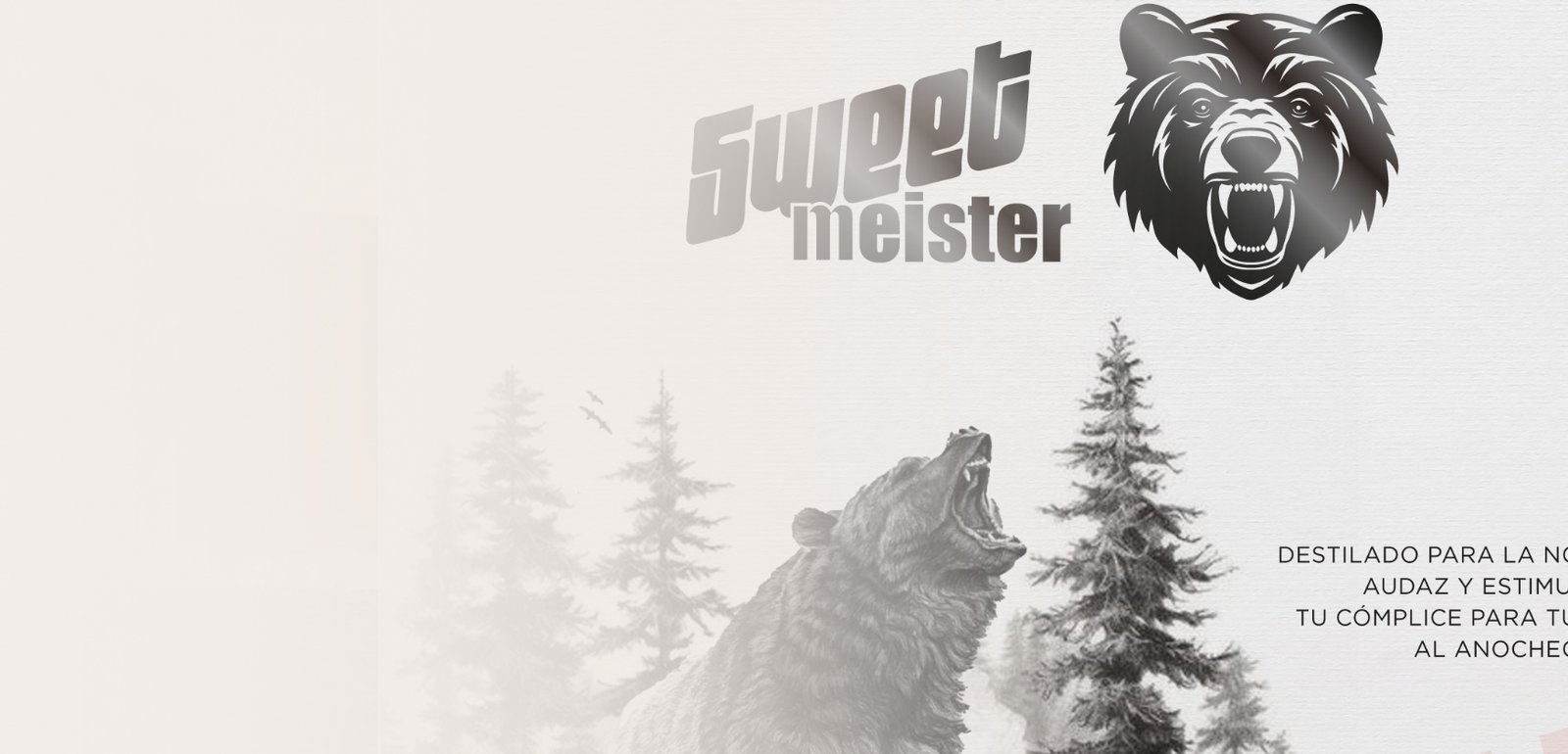 Diseño de etiqueta y packaging para el licor Sweet Meister