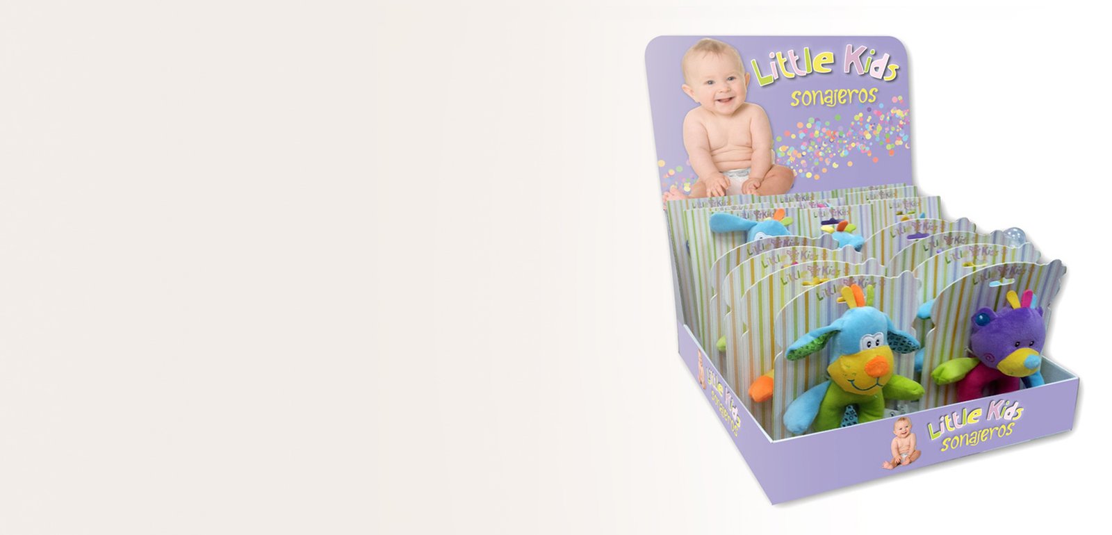Diseño de packaging, envases y cajas para Visofar Little Kids