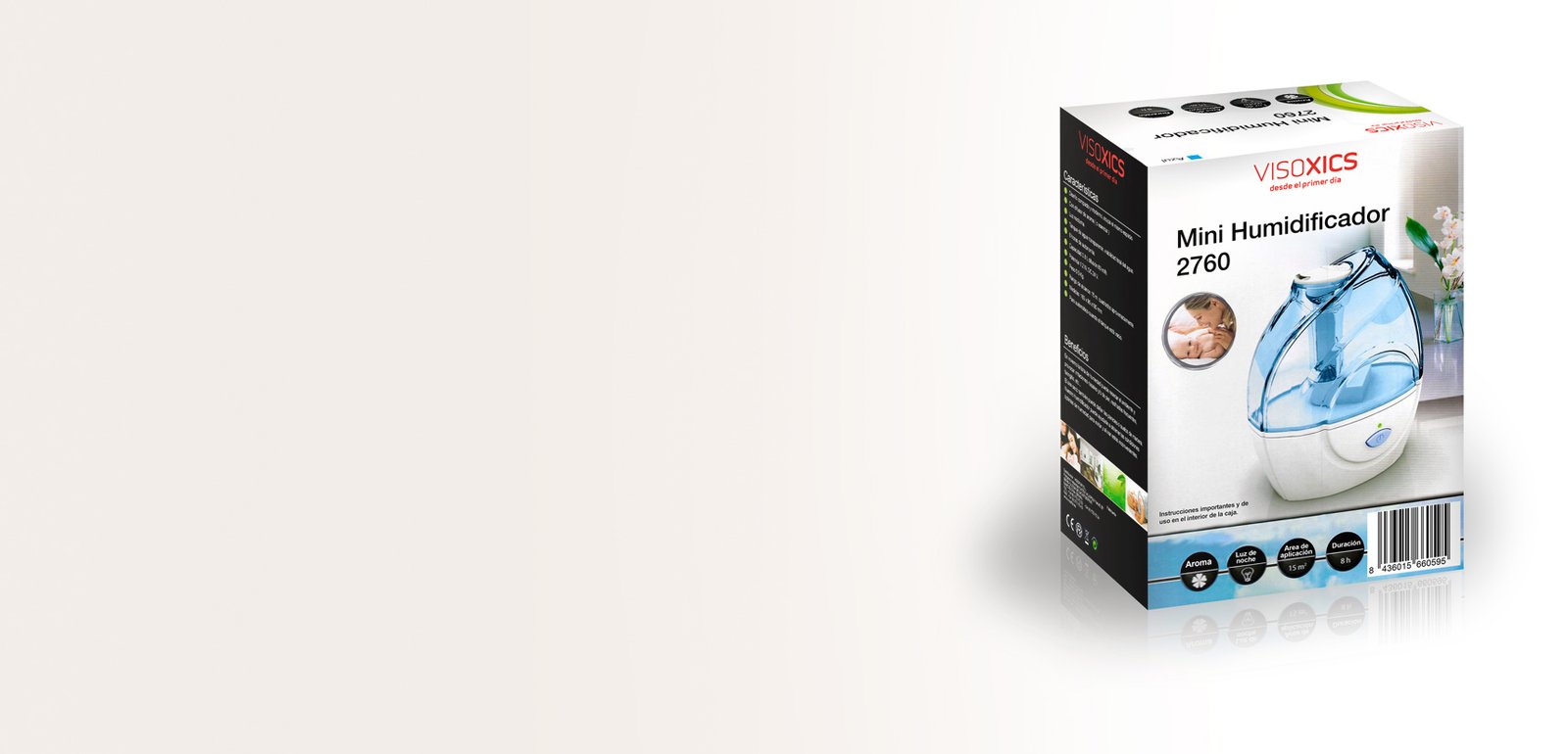 Packaging project for Pharmacy Child Humidifier