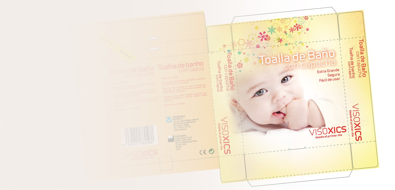 Packaging project for Professional Pharmacy Towel
