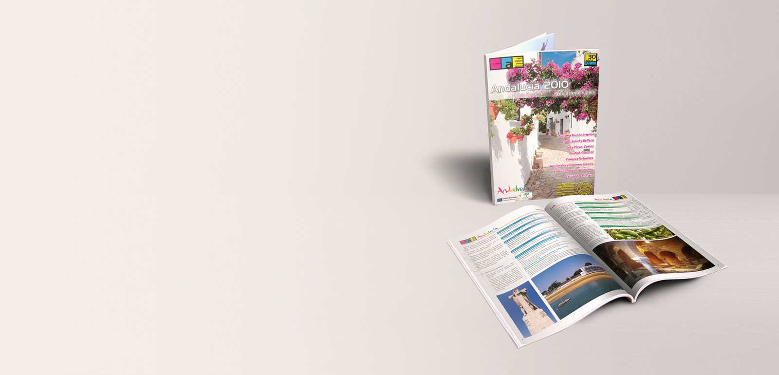 Diseño editorial y maquetación de catálogo para Avasa Andalucia