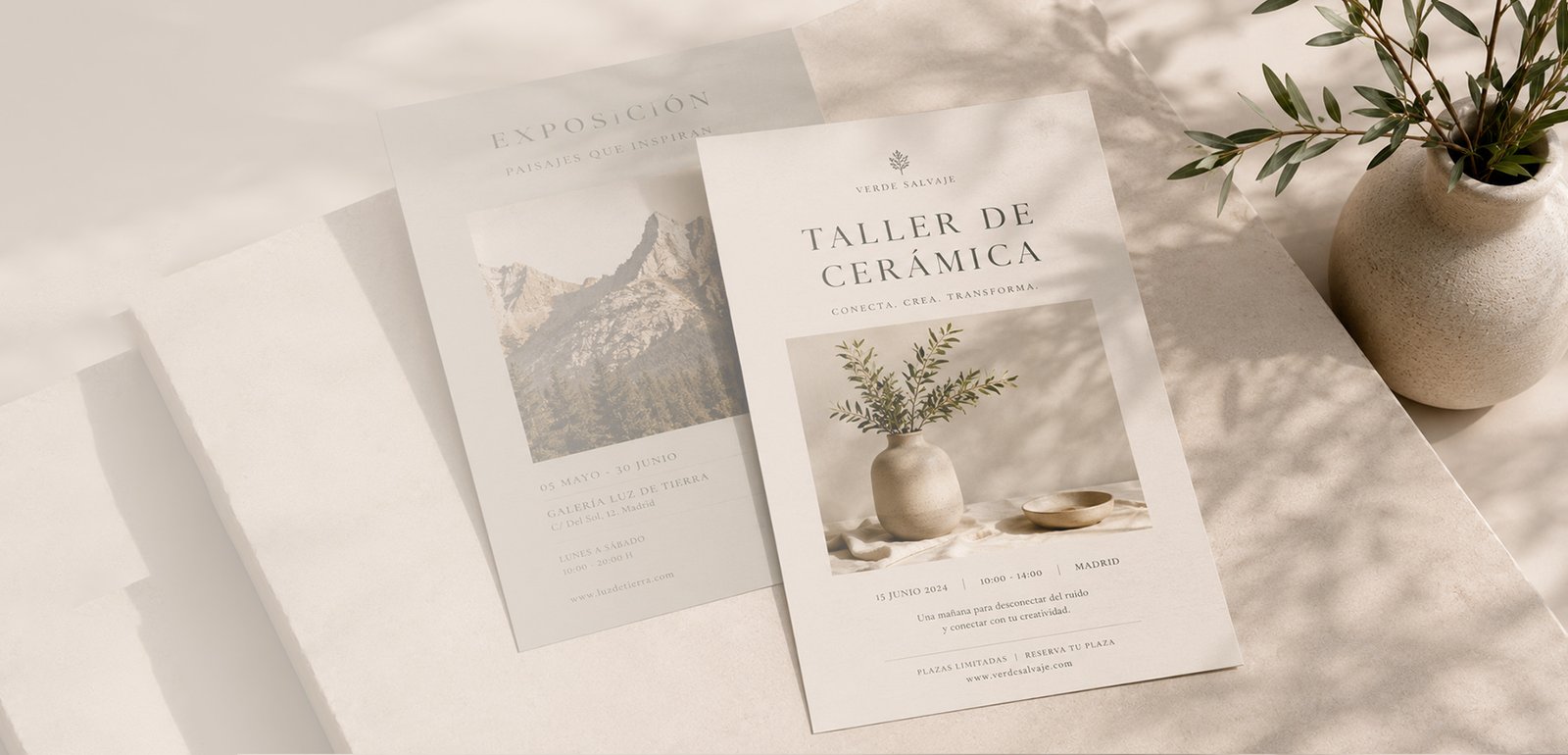 Flyers, tripticos, anuncios y piezas comerciales