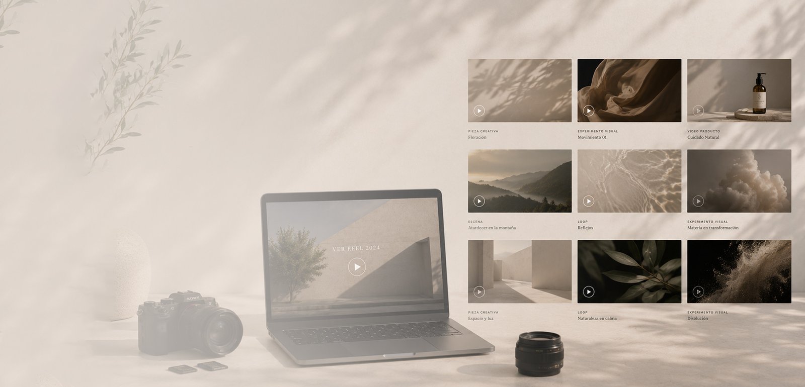 Edición de videos comerciales y contenido audiovisual