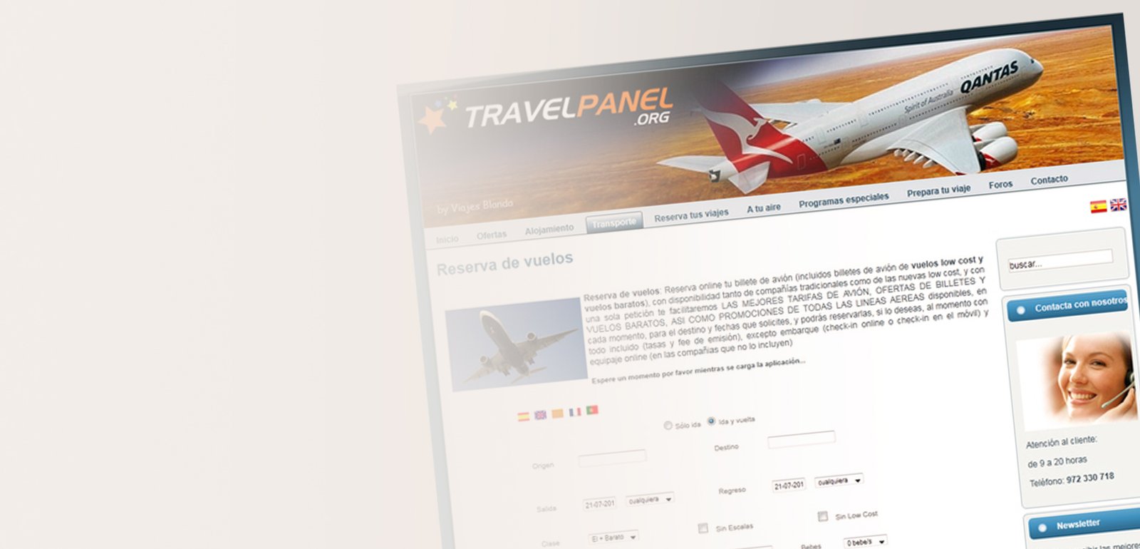Diseño de página web para Portfolio