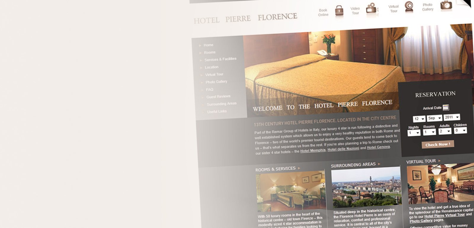 Ideas creativas para diseño web de hoteles