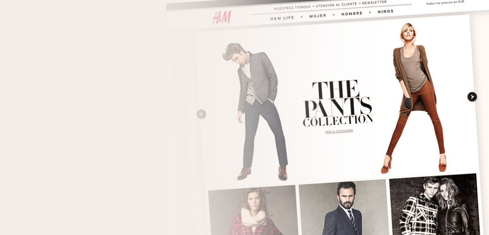 Ideas creativas para diseño web de moda, ropa y complementos