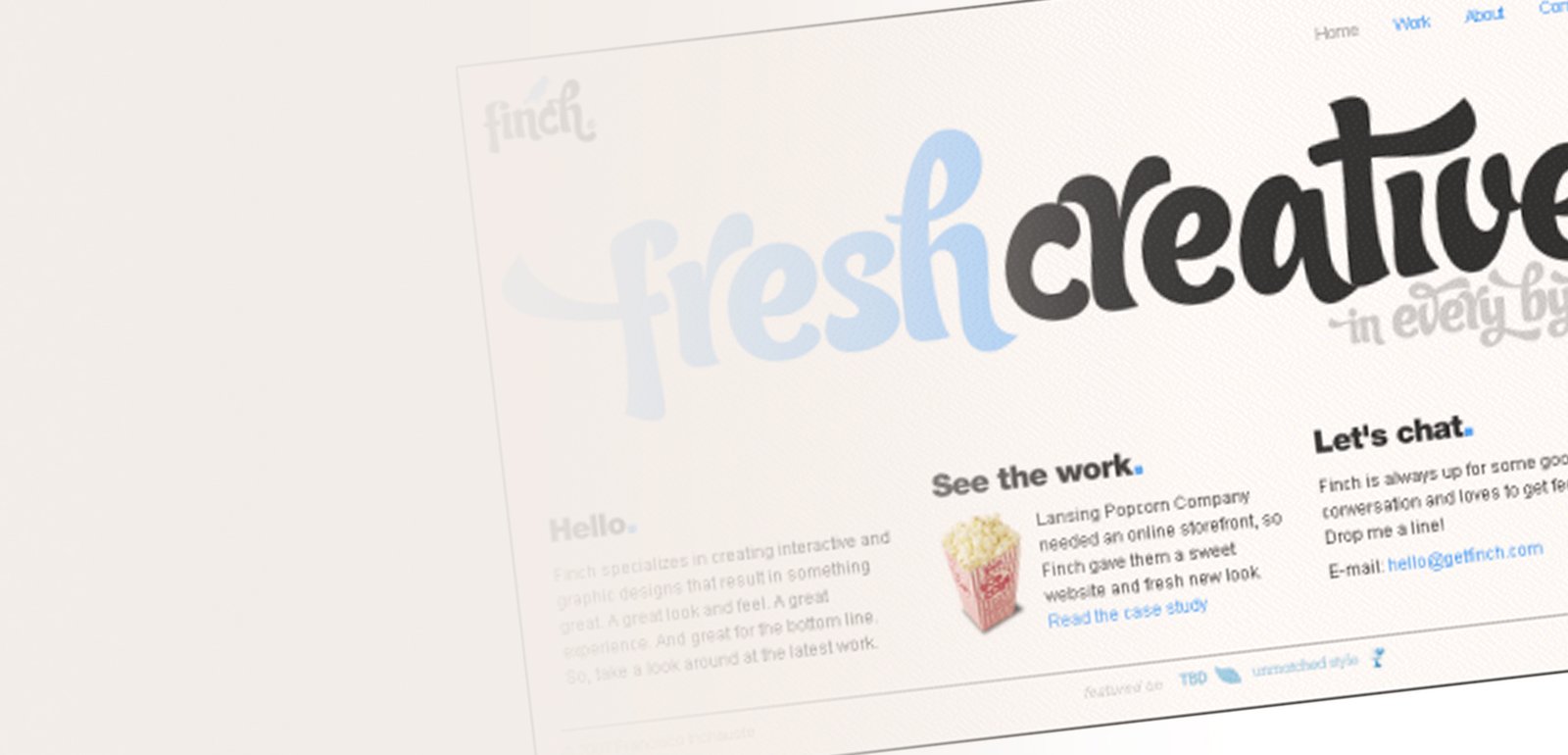 Ideas creativas para diseño web minimalista y paginas sencillas