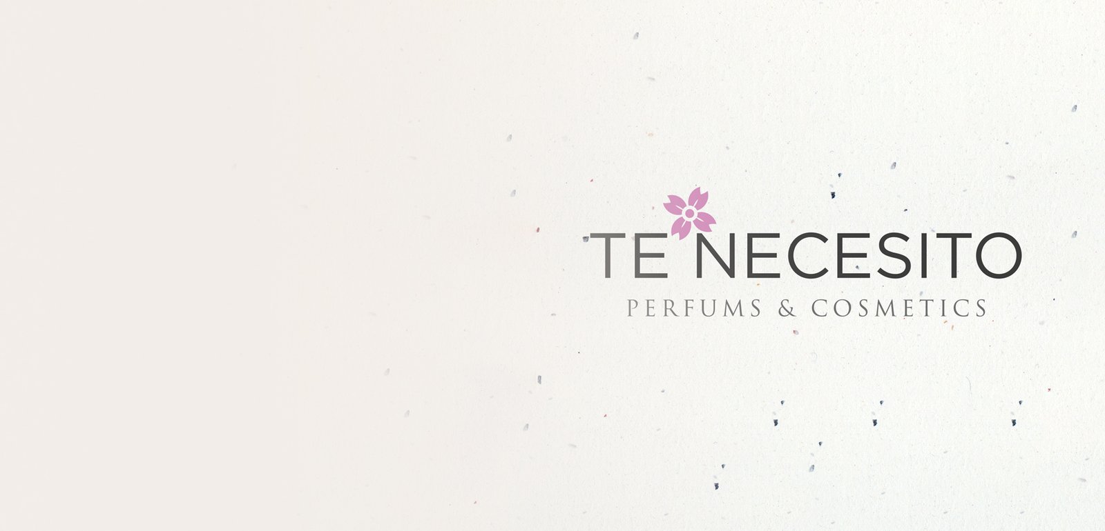 Visual identity design for Te Necesito