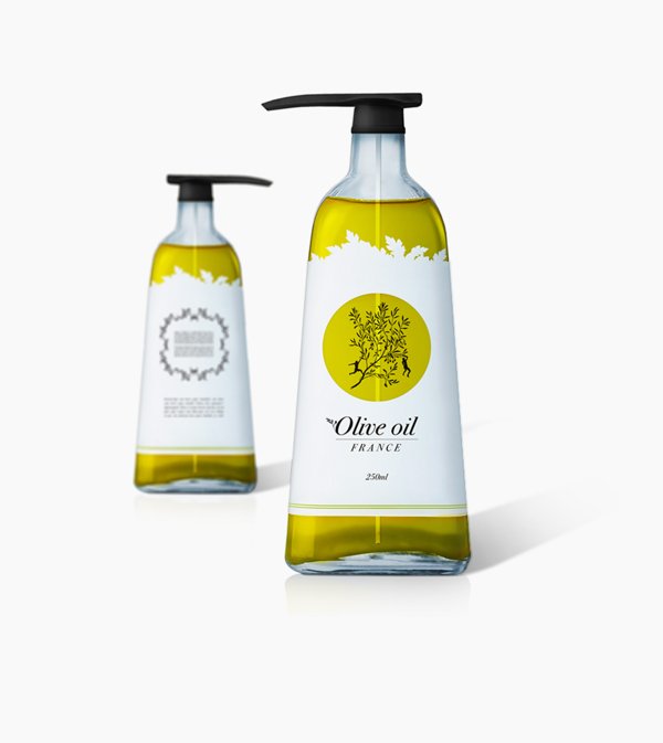 Examples and ideas of packaging design and labels for extra virgin olive oil bottles examples packaging and boxes