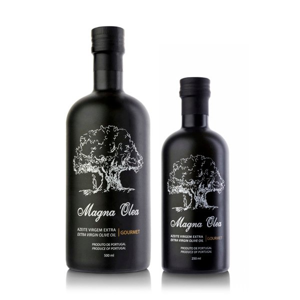 Ideas and examples of design and packaging of extra virgin olive oil labels, bottles, bottles of olive oil