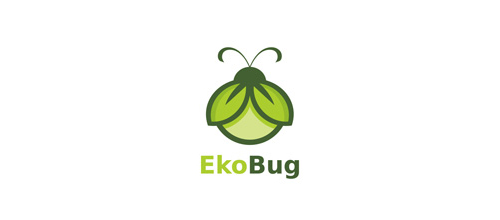 Ideas and examples of logo design inspired by ladybugs
