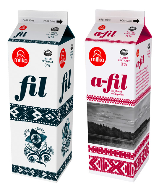 Ideas, ejemplos e inspiración para la creación y diseño de packaging y envases de lácteos y productos lácticos