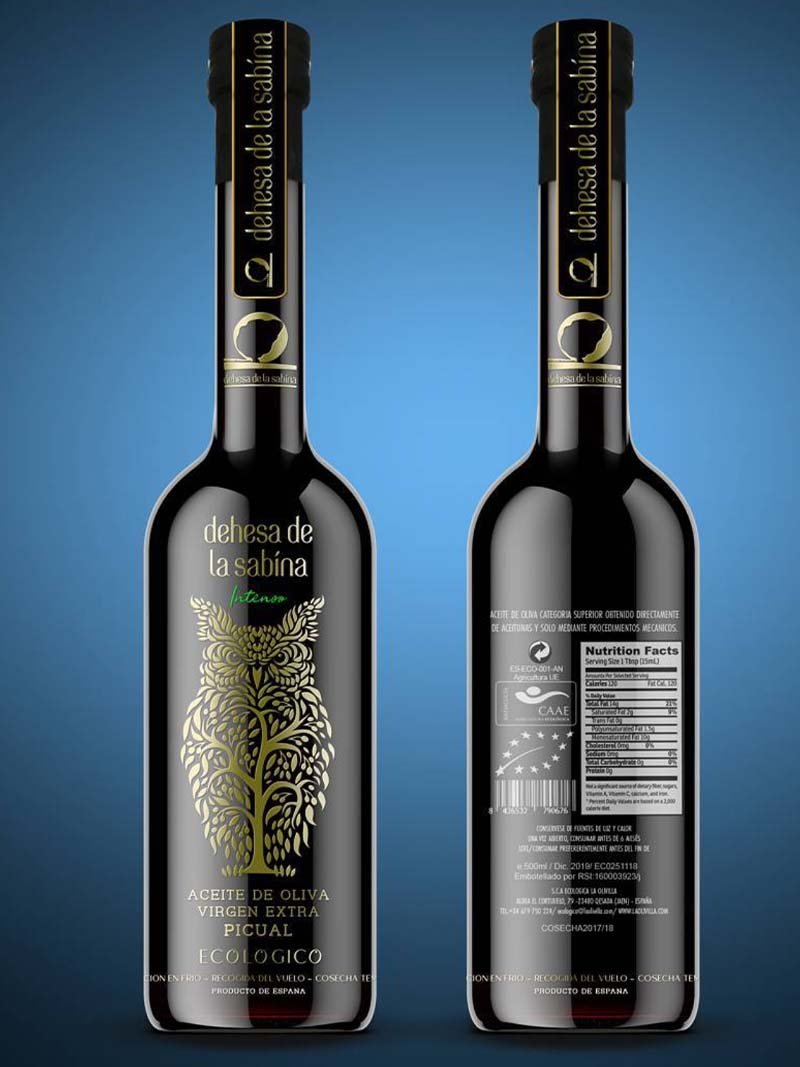 Ideas, examples and inspiration for the creation and design of extra virgin olive oil labels and olive oil bottles. Modern olive oil packaging, bottle and label designs for inspiration. (part 1)