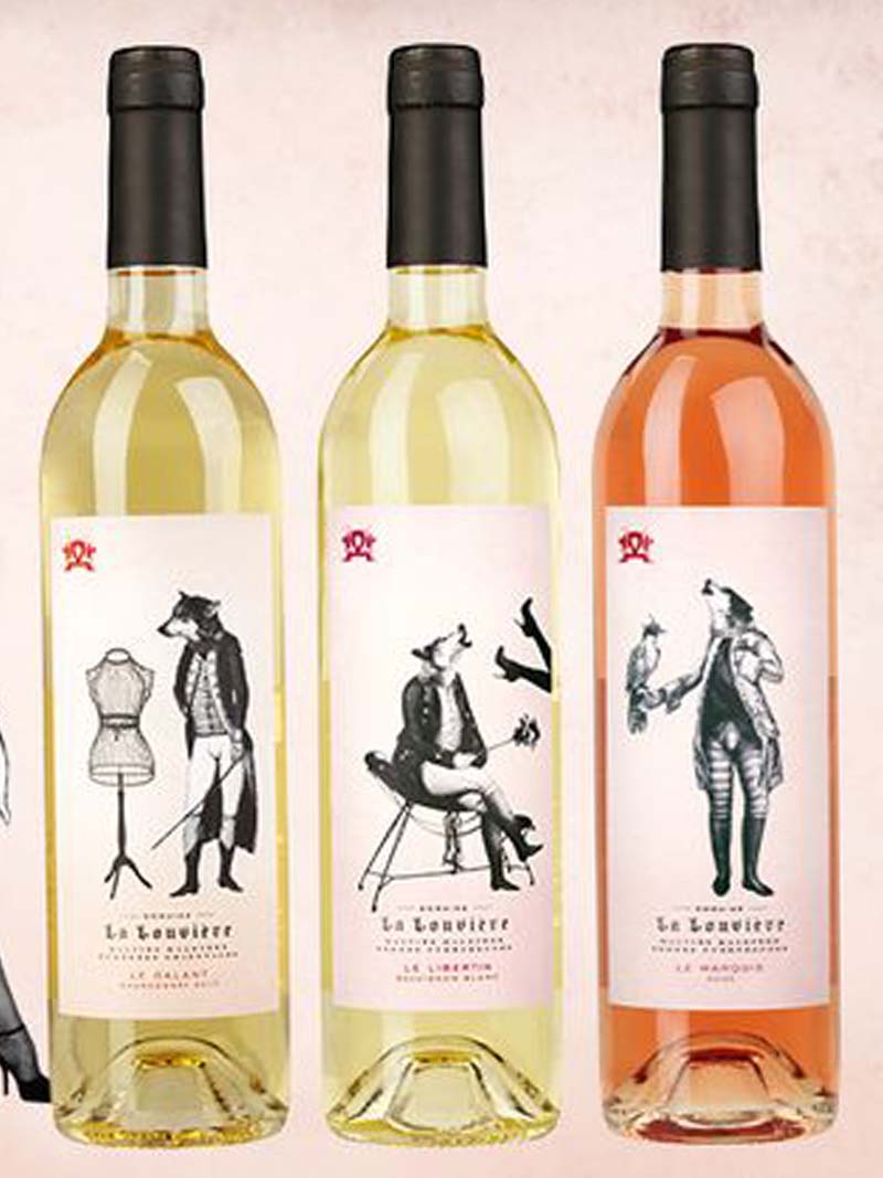 Ideas, ejemplos e inspiración para la creación y diseño de etiquetas de vino y botellas de vino. Packaging, botellas y diseños de etiquetas de vino modernas, para la inspiración.