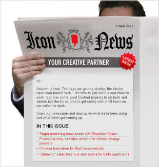 Creación, diseño y envío de newsletters o boletines de noticias