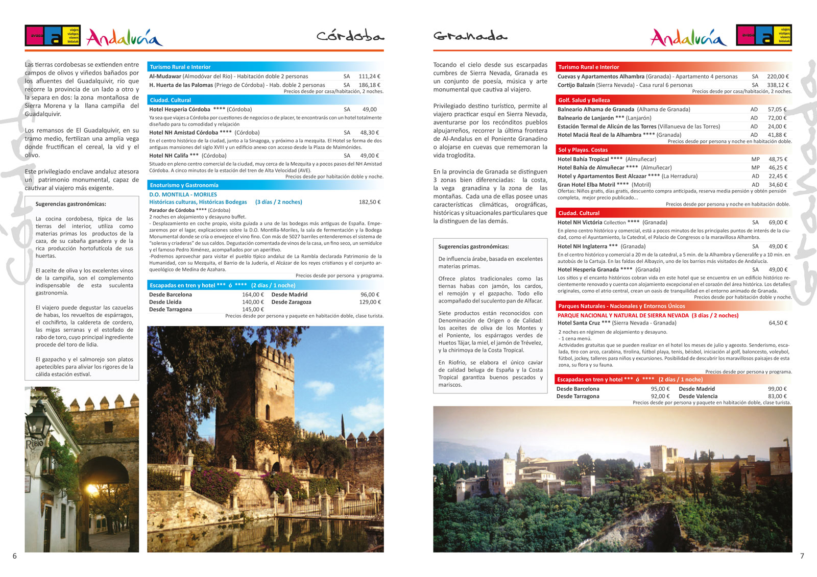 Diseño gráfico y creativo de maquetación de catálogos de viajes para agencias de viajes, tour operadores y patronatos de turismo
