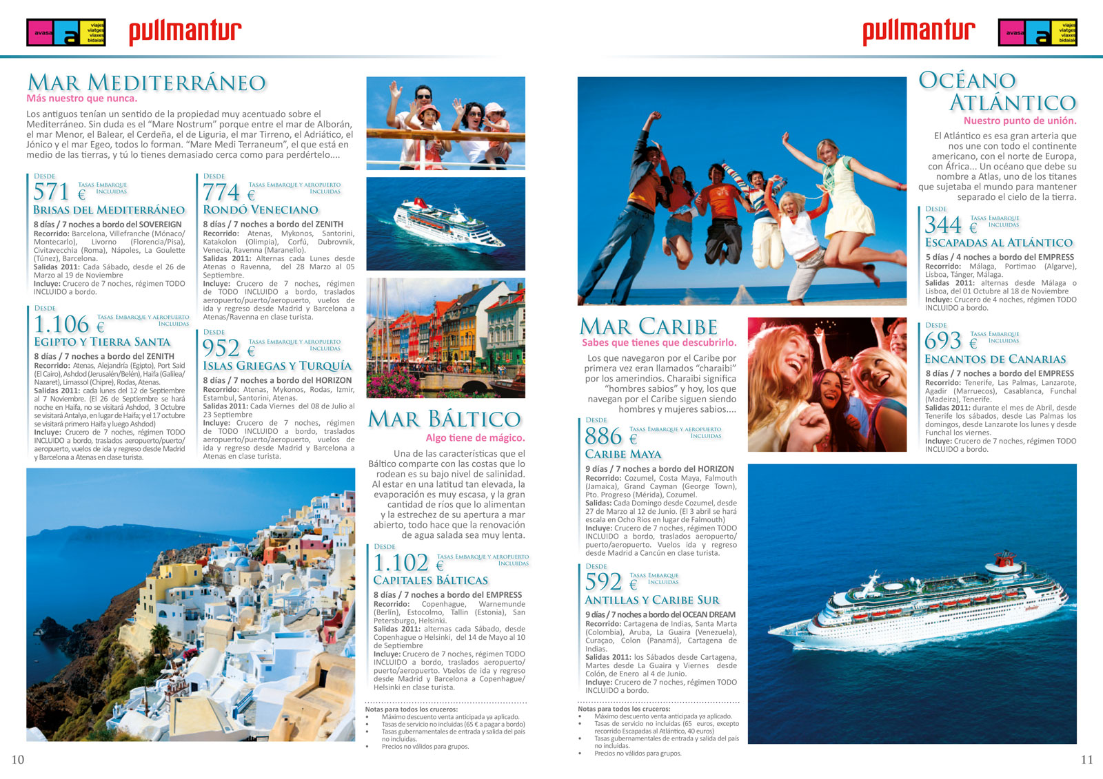 Diseño gráfico y creativo de maquetación de catálogos de productos para agencias de viajes y tour operadores