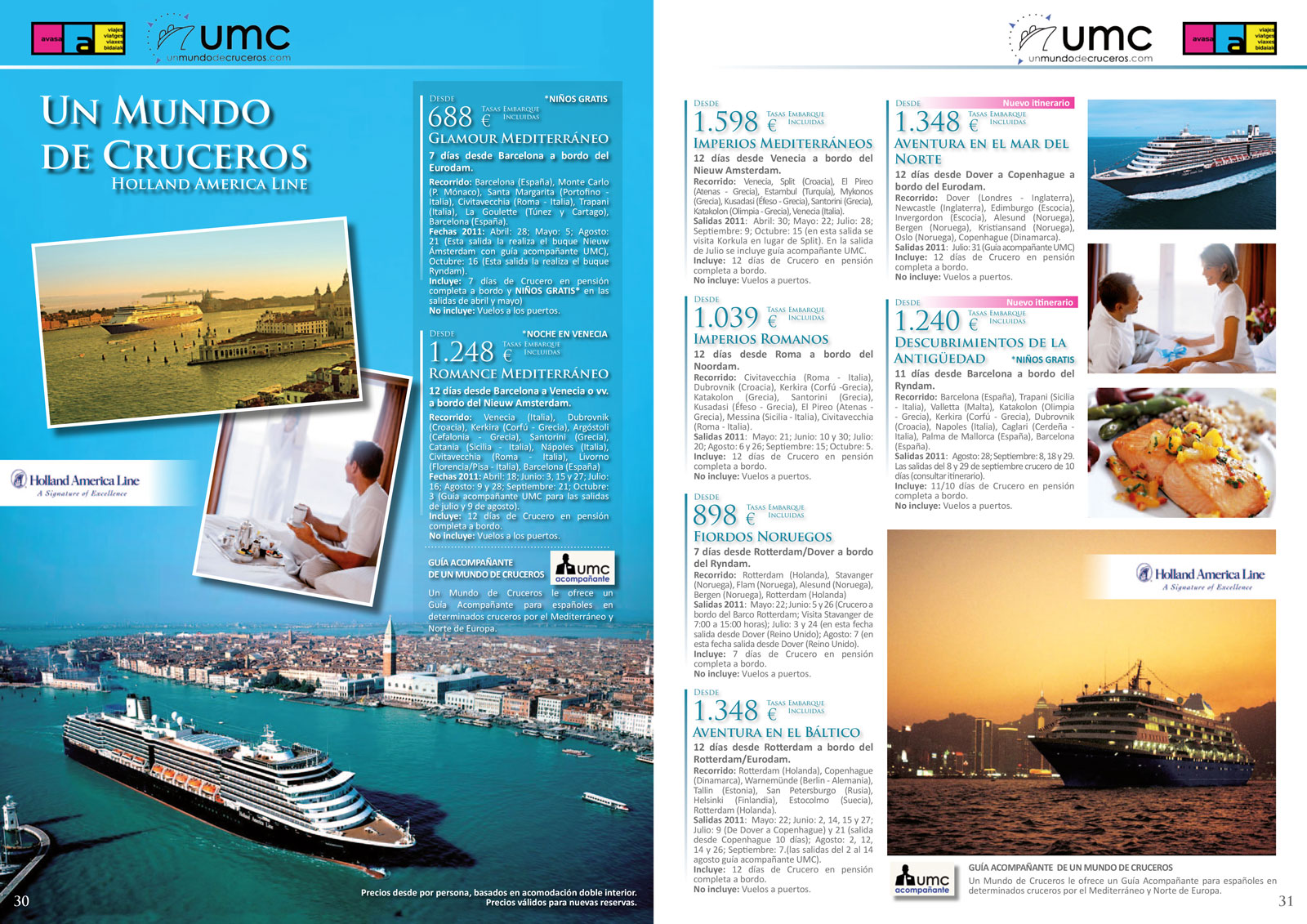 Layout and graphic design of travel catalog for travel agency group: winter travel magazine