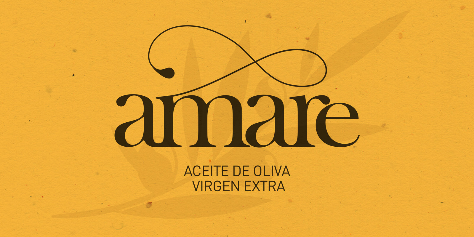 Diseño gráfico y creativo de etiquetas de aceite de oliva virgen extra AMARE