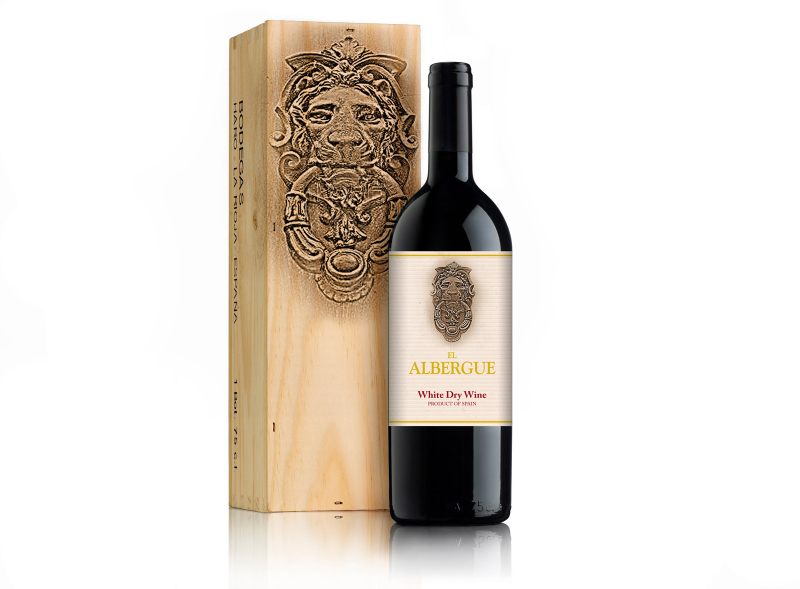 Portfolio of graphic and creative design jobs classic wine labels and packaging for Spanish wine