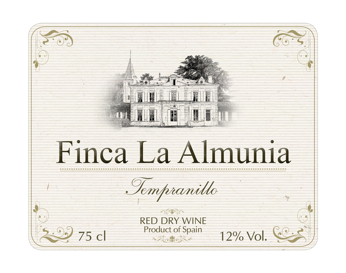 Diseño gráfico y creativo de etiquetas y packaging de vino para LA ALMUNIA