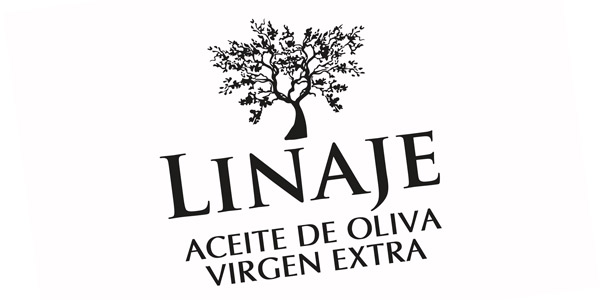 Label design extra virgin olive oil LINAJE