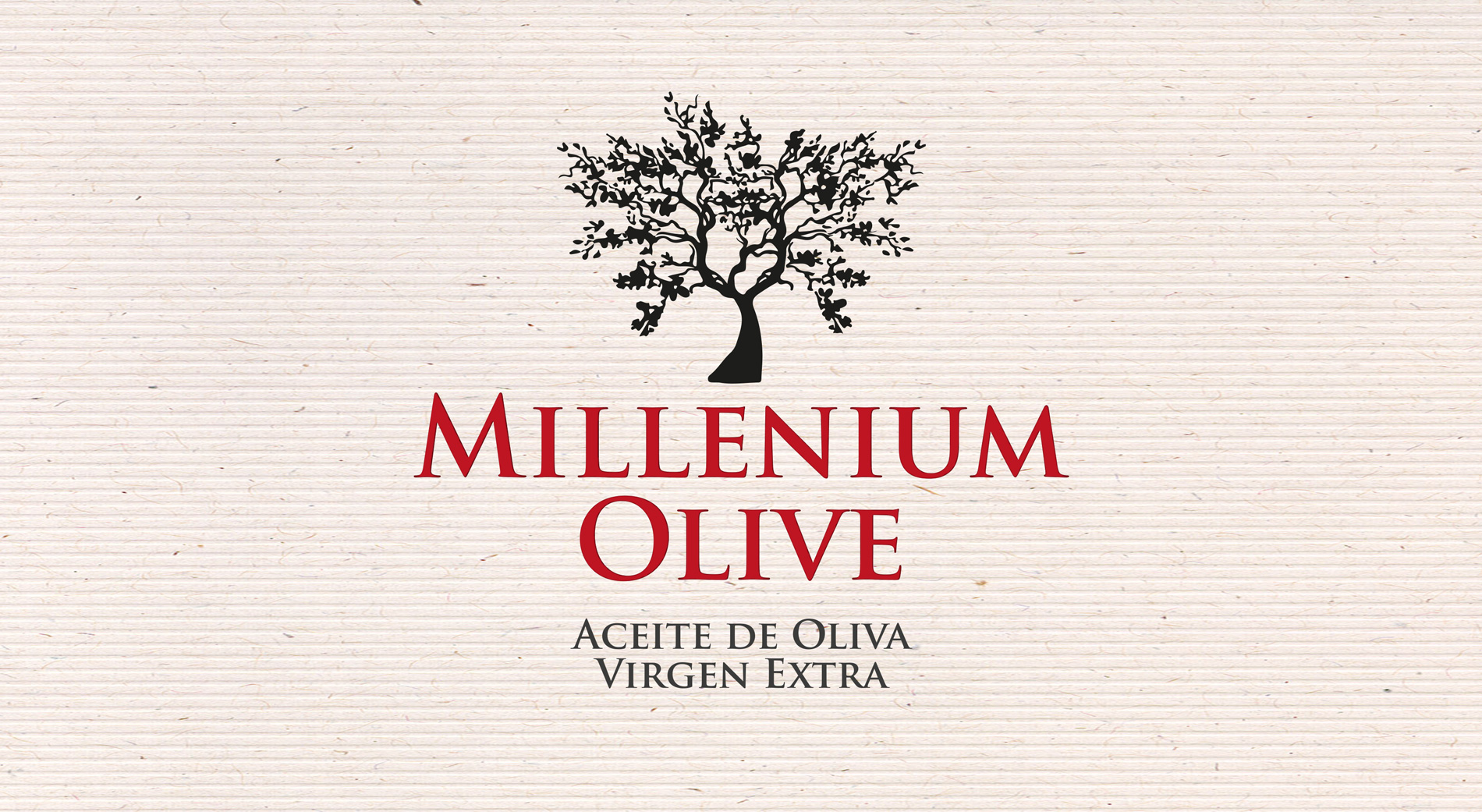 Diseño gráfico y creativo de etiquetas de aceite de oliva virgen extra para la marca MILLENIUM OLIVE OIL
