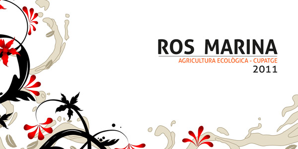 ROS MARINA: Organic wine label design