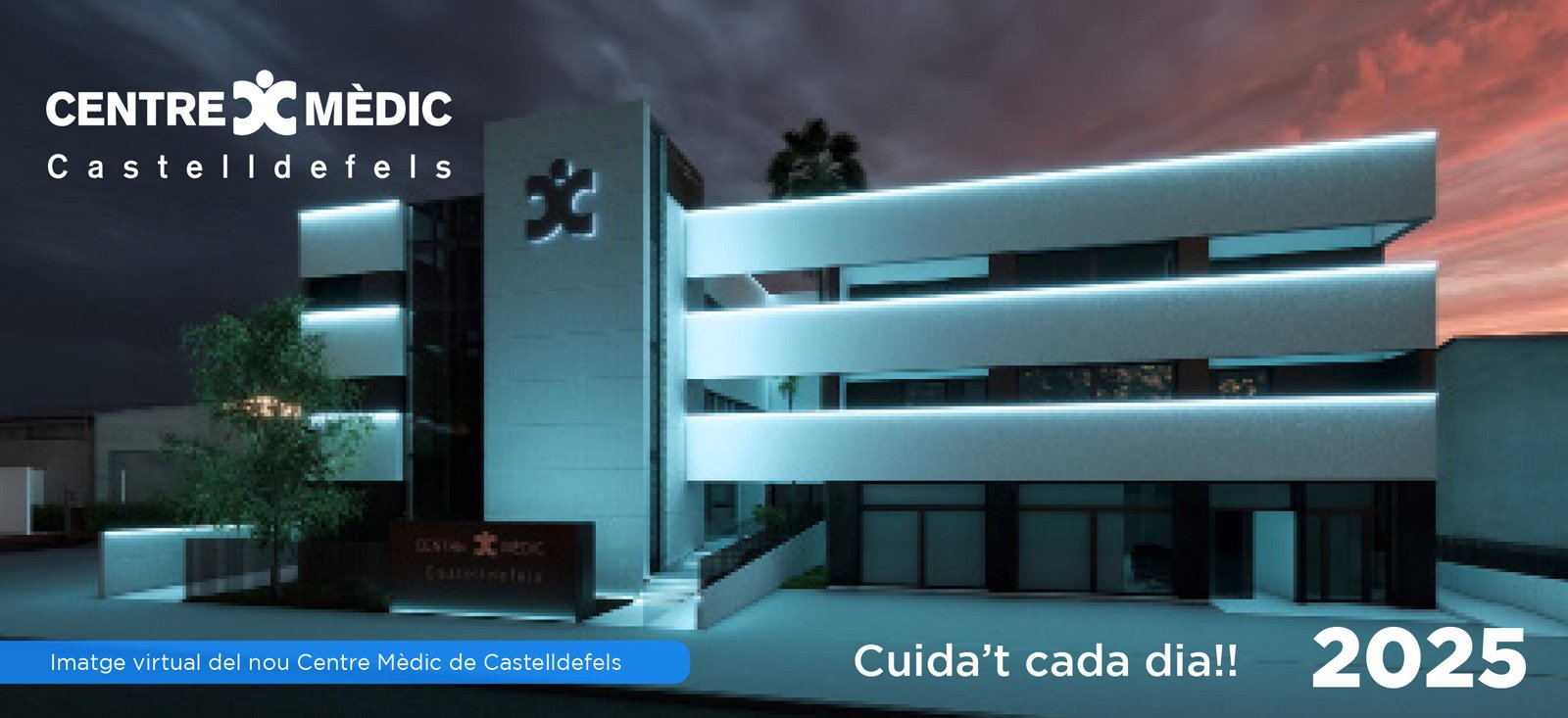 Diseño de calendario corporativo para centro médico: funcionalidad, branding y bienestar visual