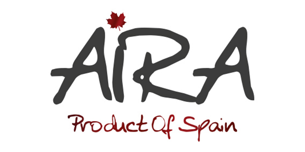 Creative graphic design portfolio of corporate logo and brand creation for exporter of Spanish wine to China and Asian countries: AIRA
