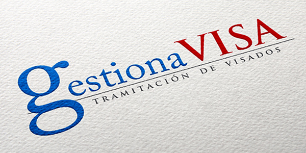 Design and creation of logo for management company visas GESTIONAVISA