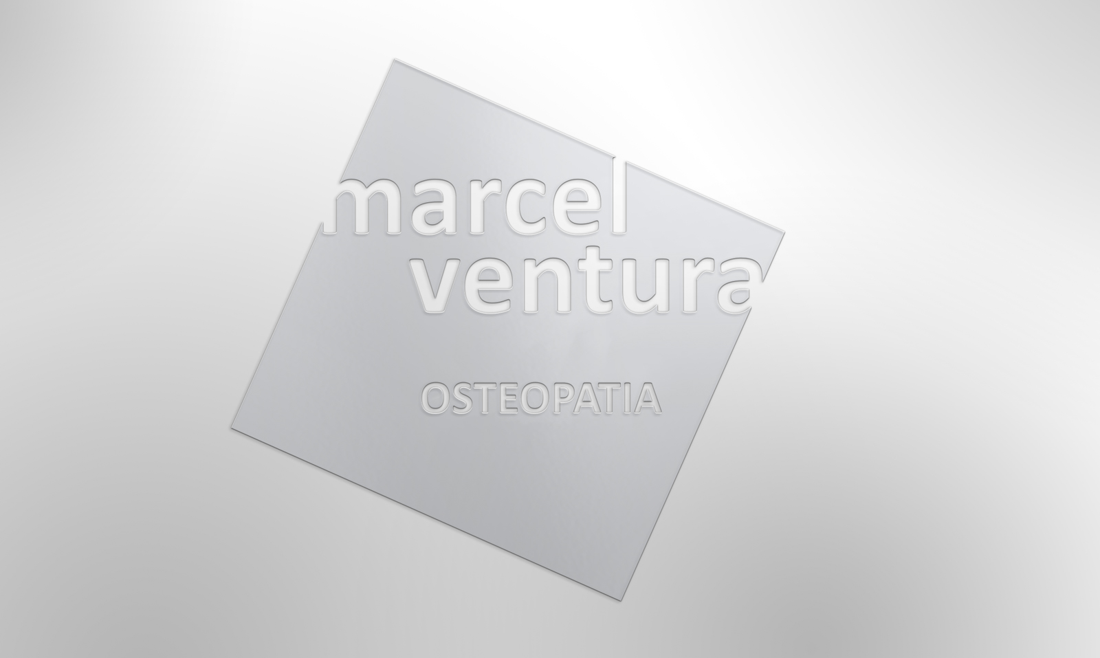 Portfolio of logo and brand design work for medical center specializing in osteopathy