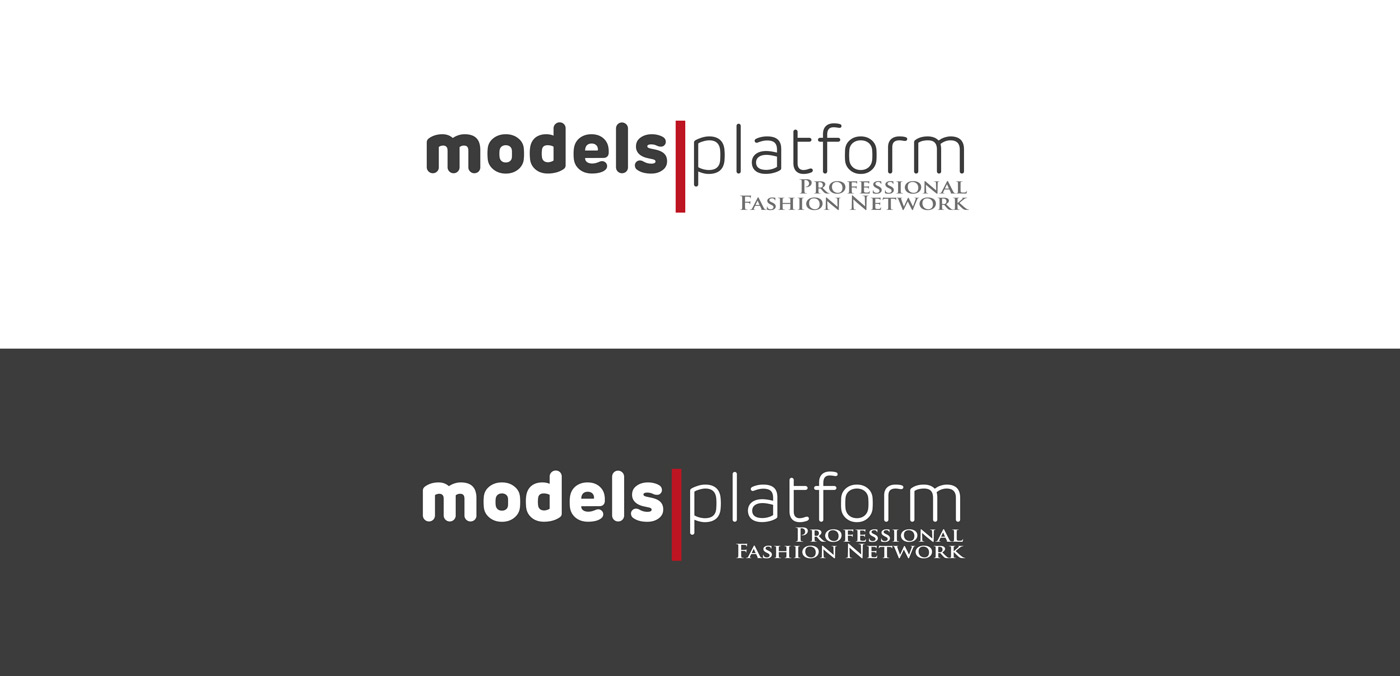 Portfolio of design works for the creation of logos and brands for social networks for models and model photographers