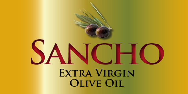 Logo design for company producing extra virgin olive oil SANCHO