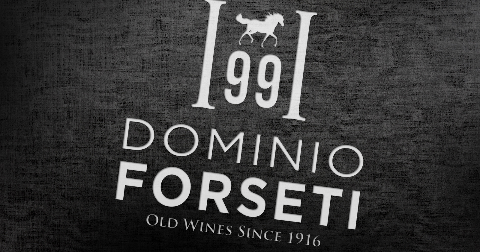 Portfolio of creative graphic design works of logo and corporate brand creation for wine export winery to China: DOMINIO FORSETI