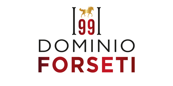 Portfolio of graphic design works of logo creation and corporate brand for exporter of Spanish wine to China: DOMINIO FORSETI