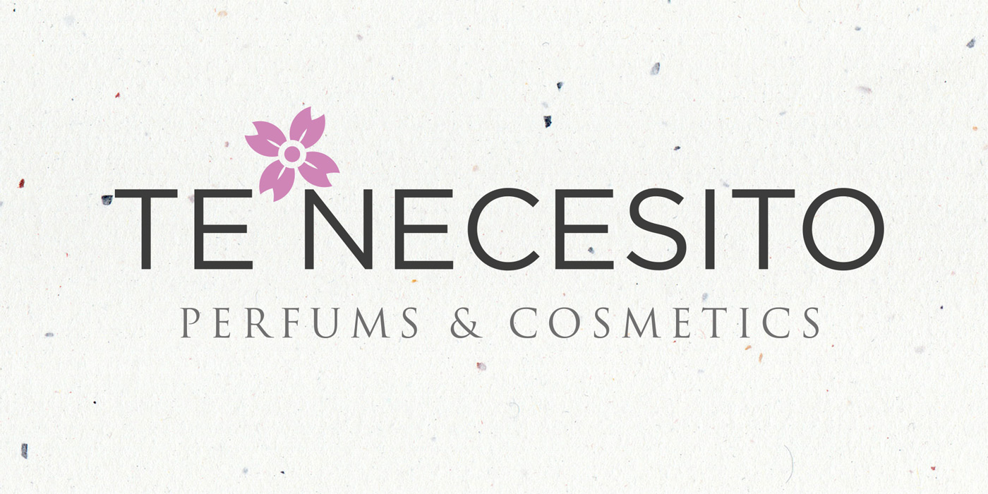 Creación y diseño de logo para  tienda online de perfumes y cosméticos de alta calidad