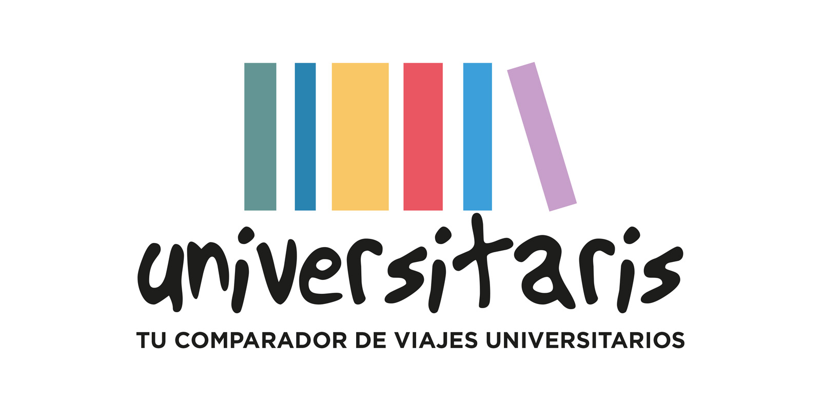 Diseño de marca y logo para agencia de viajes UNIVERSITARIS