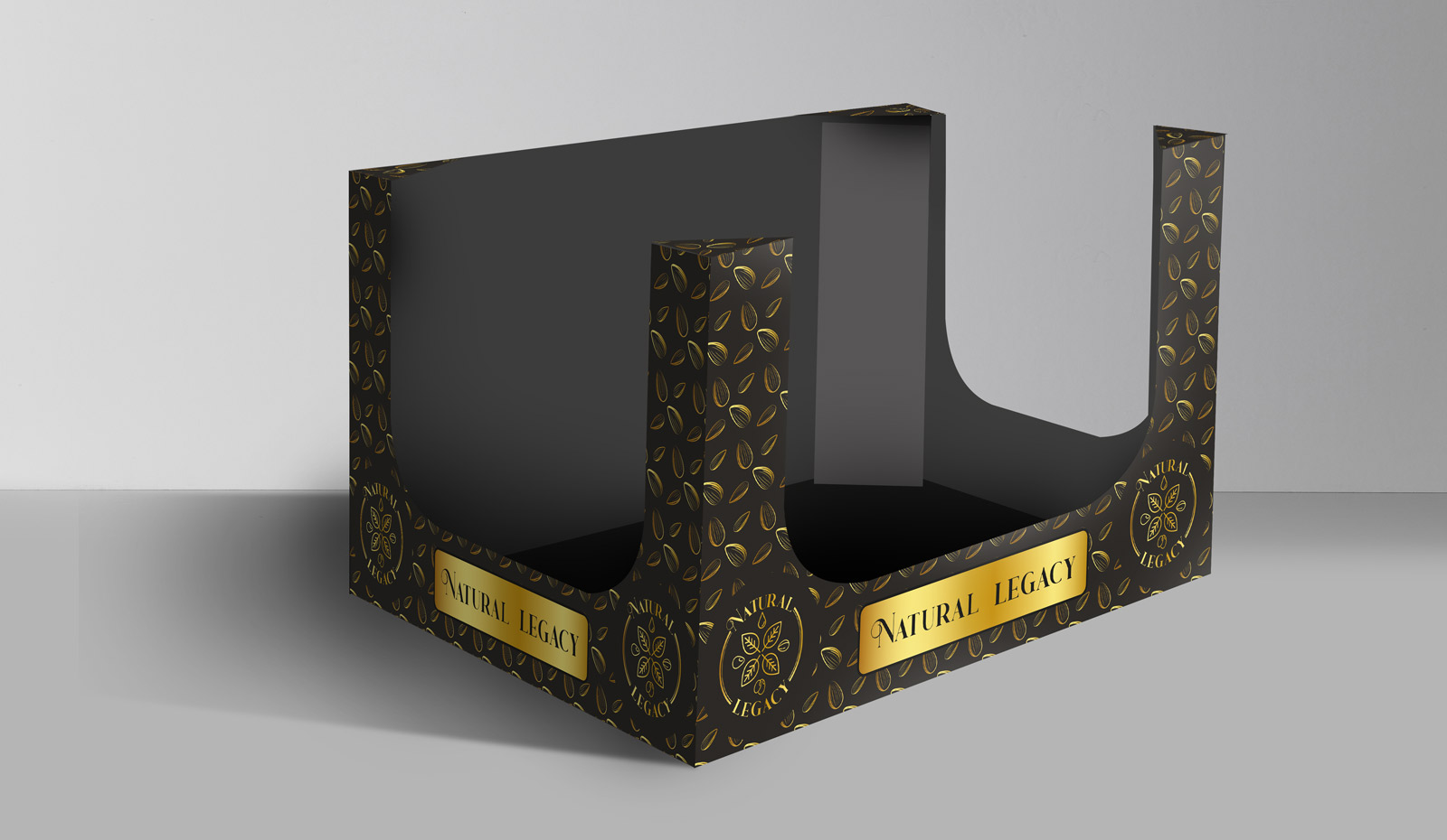 Doypack box design for nuts