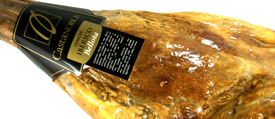 Product photography works for online stores and catalogs of Iberian ham products and sausages