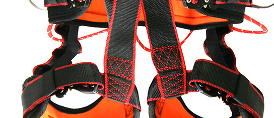 Product photography work for online stores and safety harness catalogs